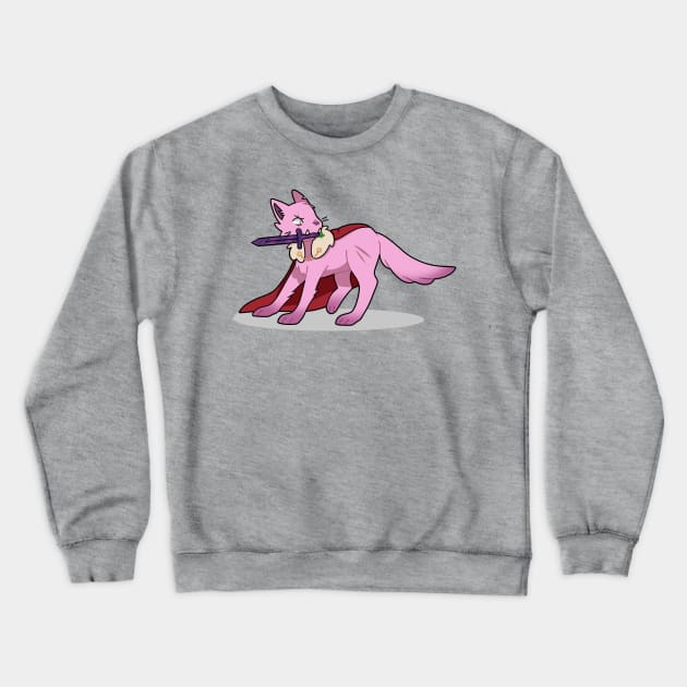 Cat Technoblade Crewneck Sweatshirt by Hero75